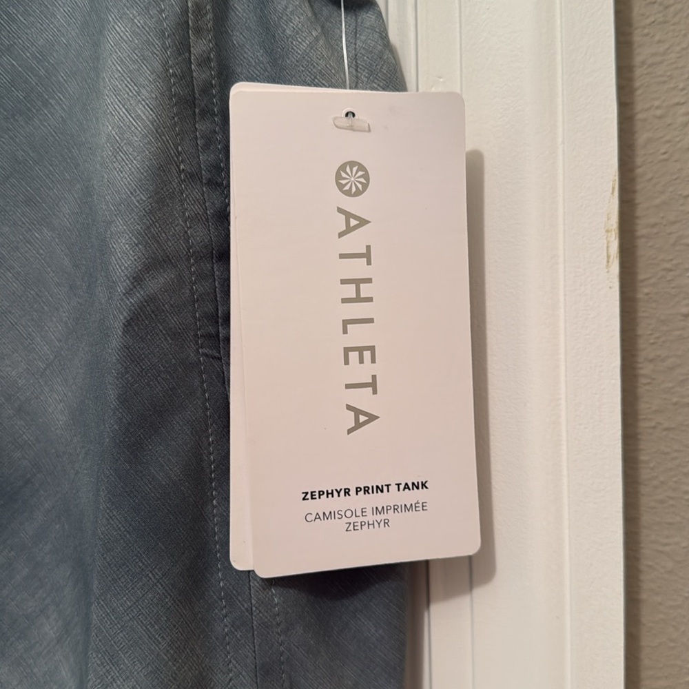 NWT & EUC Athleta Zephyr Tank tops - Picture 2 of 7